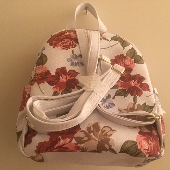 Floral purse backpack